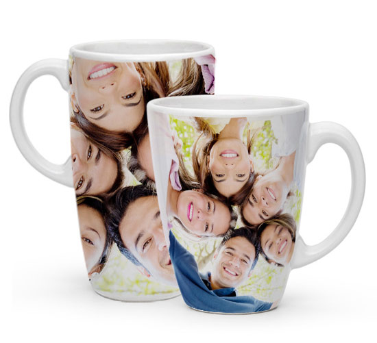 tazza conica personalizzata con fotografia